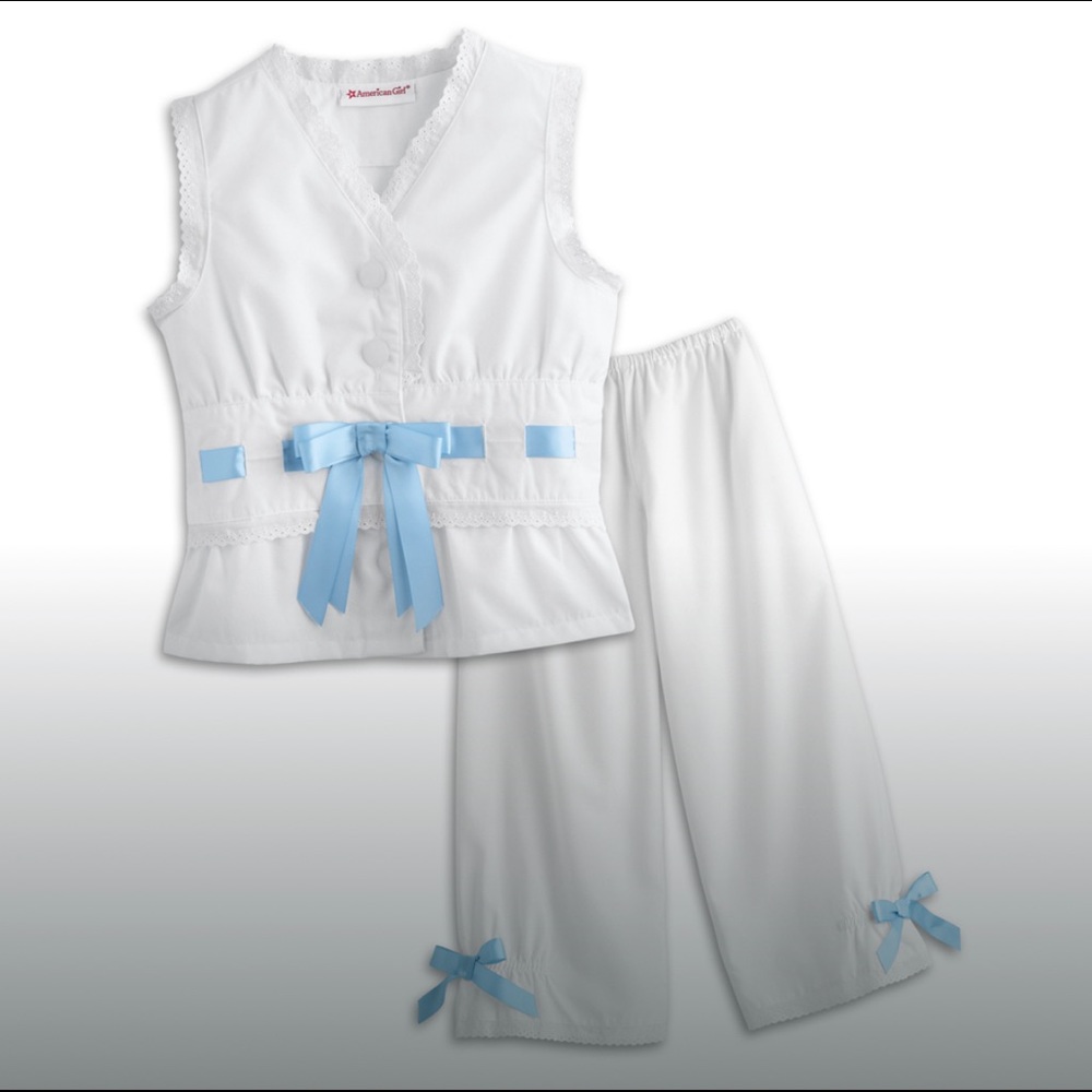 American Girl Rebecca Pajamas for Girls Size Med